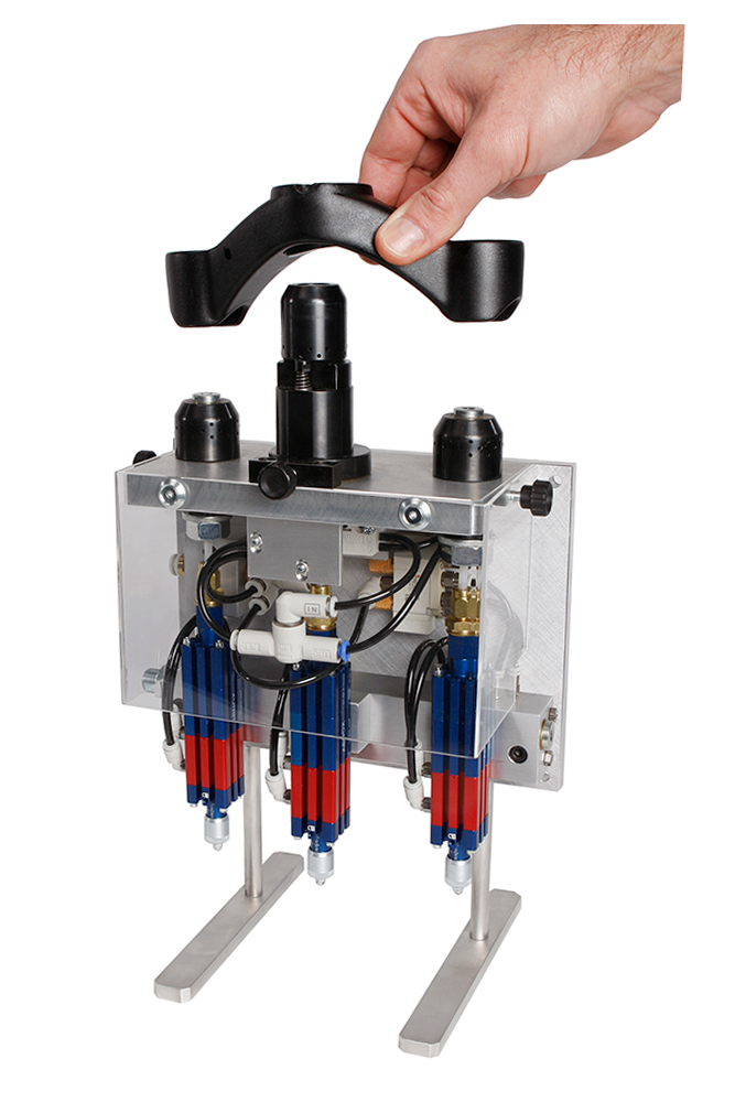 Manual grease dispensing station for suspension forks – NEUBOR